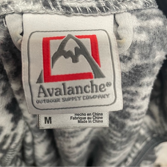 Avalanche women’s fleece pullover lightweight packable gray size medium - Picture 6 of 6